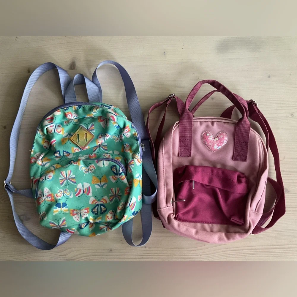 Lot for girls: 2 backpacks